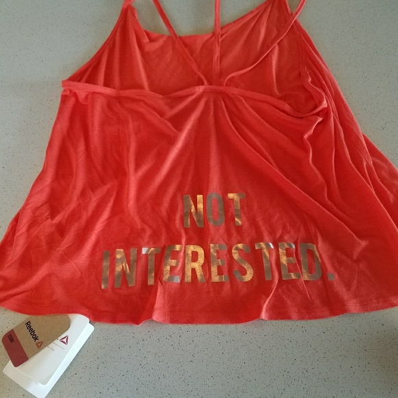 Reebok not interested tank - Picture 2 of 2